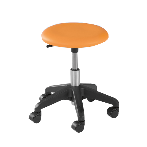 Produkt Bild Hocker Carina, mit Kunstlederbezug, fahrbar, ohne R&uuml;ckenlehne 