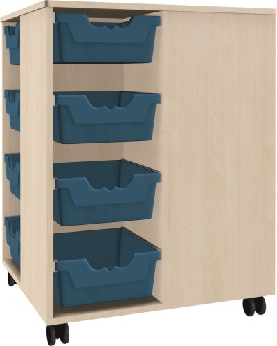 Produkt Bild Spielinsel "A-Toll Midi", mit 16 hohen Ergo Tray Boxen C2, fahrbar A-TOLLCS-84