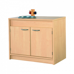Produktbild Spielspülenschrank mit Türen und Spülbecken 119 103 00