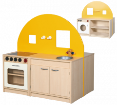 Produktbild Spielküchenblock - Puppenküche doppelseitig 119 128 00