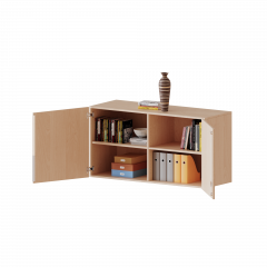 Produktbild Aufsatzschrank für ErgoTray Serie, 2 Ordnerhöhe - Serie evo180 E13942ATM