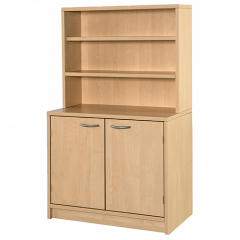 Produktbild Puppenanrichte mit Doppeltür u. Regalaufsatz 119 109 00