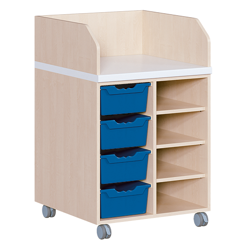 Produkt Bild Wickelkommode, zweireihig, fahrbar WIC 2-11 9F