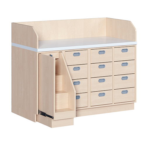 Produkt Bild Wickelkommode, vierreihig WIC 4-09 9