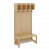 Produkt Bild Komplettgarderobe mit einfacher Ablagereihe 1172R21FR42