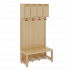Produkt Bild Komplettgarderobe mit Ablagen und Türen 1174T41FRF42