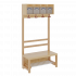 Produkt Bild Komplettgarderobe mit einfacher Ablage inklusive Boxen 1172820FRF26