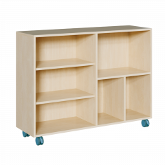 Produktbild fahrbares Regal in Korpusbauweise KCS 4 03F