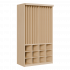 Produkt Bild Liegepolsterregal 227 cm hoch, oben Polster, unten Bettzeugfächer KLP 12 H