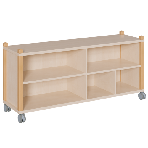 Produkt Bild fahrbares Regal in Stollenbauweise SCS 4 02F