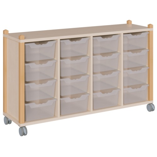 Produkt Bild fahrbares Regal in Stollenbauweise SCS 4 162F