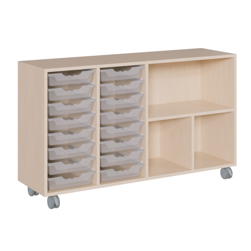 Produkt Bild fahrbares Regal in Korpusbauweise KCS 4 161RF