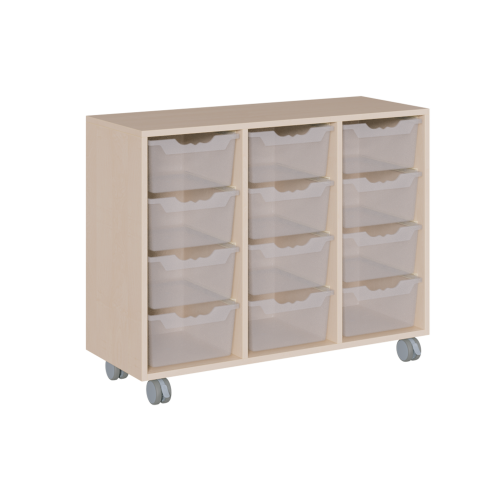 Produkt Bild fahrbares Regal in Korpusbauweise KCS 3 122F