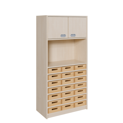 Produkt Bild Korpus-Kombischrank mit Materialk&auml;sten und 2 T&uuml;ren 7816 463 00