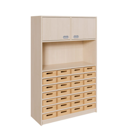 Produkt Bild Korpus-Kombischrank mit Materialk&auml;sten und 2 T&uuml;ren 0216 463 00