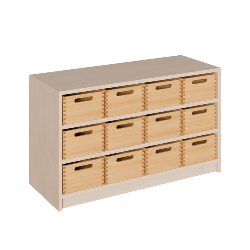 Produkt Bild Korpus-Regal mit Materialk&auml;sten 0206 061 00