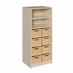 Produktbild Korpus-Regal mit Materialk&auml;sten und offenen F&auml;chern 5212 061 00