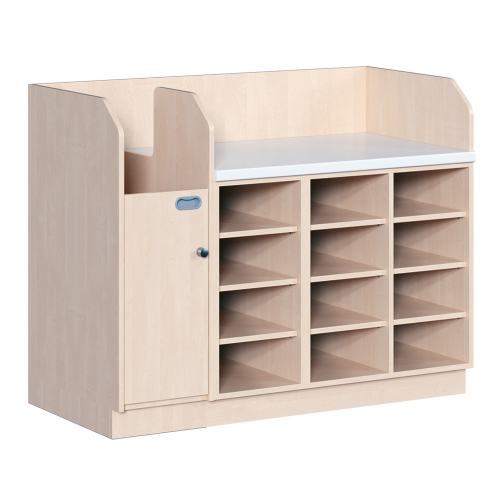 Produkt Bild Wickelkommode, vierreihig WIC 4-17 7