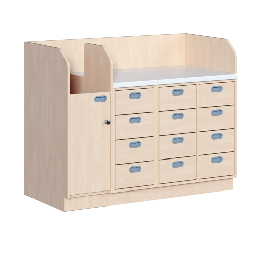 Produkt Bild Wickelkommode, vierreihig WIC 4-21 7