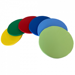 Produktbild 6er Set Sitzkissen, Multicolor Bezug Kunstleder SKW-KK1SL1V2