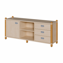 Produktbild Stollen-Raumteilerschrank, dreiteilig 1606 054 00