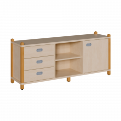 Produktbild Stollen-Raumteilerschrank, dreiteilig 1606 055 00
