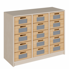 Produktbild Korpus-Regal mit Massivholzsch&uuml;ben 0208 047 00