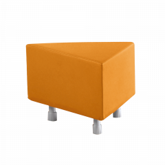 Produktbild Hocker mit Stoffbezug, Sitzhöhe 39 cm ALEX-EDV4