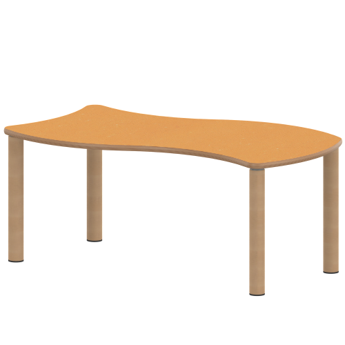 Produkt Bild Tisch ZALOTTI mit Linoleum-Belag TIX6WR1262L1