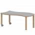 Produkt Bild Tisch ZALOTTI mit Linoleum-Belag TIX6WR1262L2