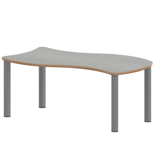 Produkt Bild Tisch ZALOTTI mit Linoleum-Belag TIX6WR1266L3