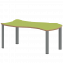 Produkt Bild Tisch ZALOTTI mit Linoleum-Belag TIX6WR1266L3