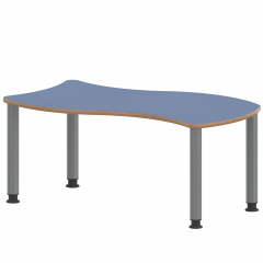 Produktbild Tisch ZALOTTI mit Linoleum-Belag TIX6WR1266L4