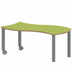 Produktbild Tisch ZALOTTI mit Linoleum-Belag TIX6WR1266L5