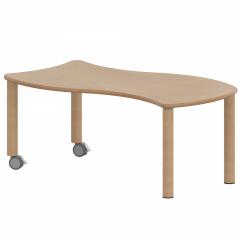 Produktbild Tisch ZALOTTI mit Schichtstoff-Belag TIX6WR1264H2