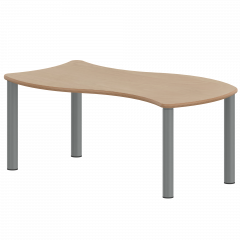 Produktbild Tisch ZALOTTI mit Schichtstoff-Belag TIX6WR1266H3
