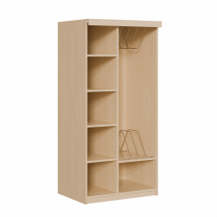 Produktbild Liegepolsterregal für 130-150 cm lange Polster, mit Fächern KLP 5