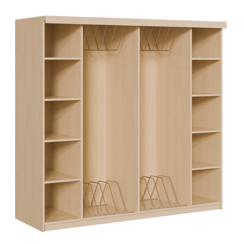 Produkt Bild Liegepolsterregal für 160 cm lange Polster, mit Fächern KLP 12 160