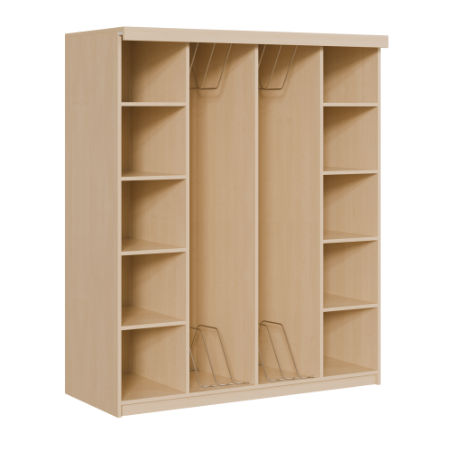 Produkt Bild Liegepolsterregal für 160 cm lange Polster, mit Fächern KLP 8 160