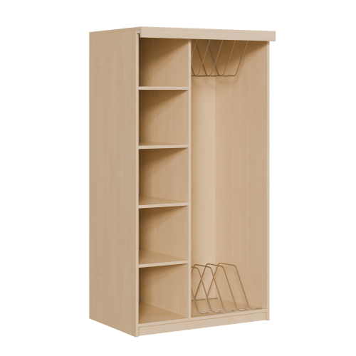 Produkt Bild Liegepolsterregal für 160 cm lange Polster, mit Fächern KLP 6 160
