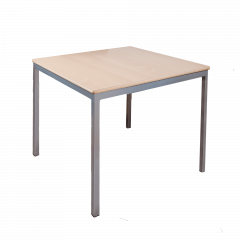 Produktbild Quadratischer Tisch, Platte mit Schichtstoff 