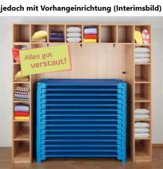 Produktbild Regal für Bettzeug und Stapelliegen 121 404-20VE