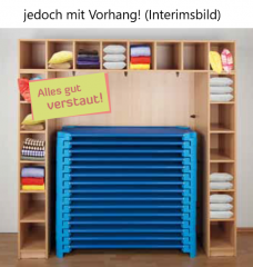Produktbild Regal für Bettzeug und Stapelliegen 121 404-20V
