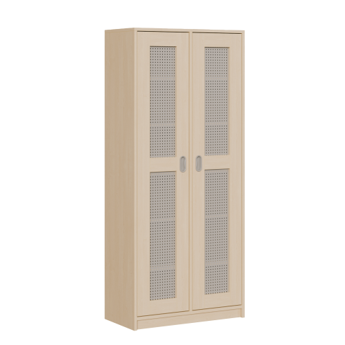 Produkt Bild Bettzeugschrank mit 2 Lochblechtüren und 12 Fächern 7818 021 60B