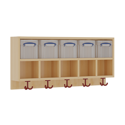 Produkt Bild doppelte Garderobenablage 