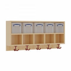 Produktbild doppelte Garderobenablage 