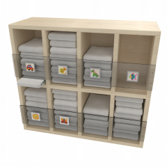 Produktbild Windelregal, passend zu Wickelkommoden WI WR 82P