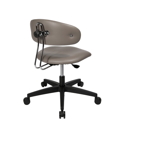 Produkt Bild Erzieherinnenhocker mit Lehne und Sattelsitz EH-S12H