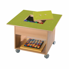 Produktbild Materialspielwagen mit Linoleumoberfläche MSW 1
