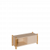 Produkt Bild Stollen-Regal, Raumteilerregal mit Mittelwand wechselseitig offen 